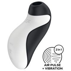   Satisfyer Orca - waterproof air pulse clitoral stimulator (black and white)