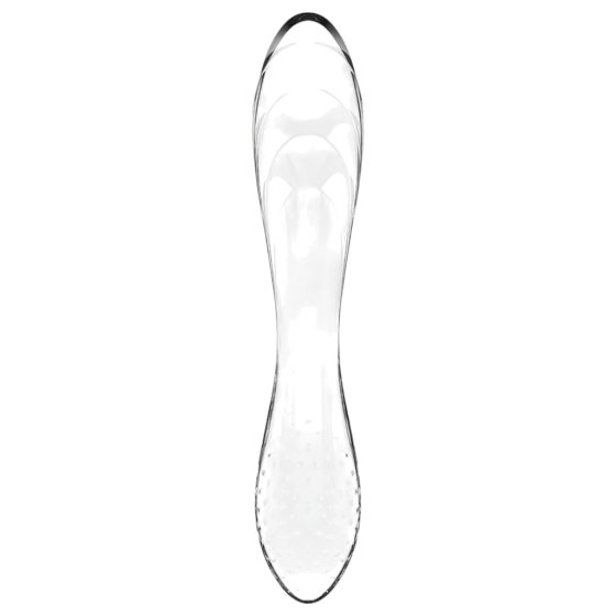 Satisfyer Dazzling Crystal - Double-Ended Glass Dildo (Clear)