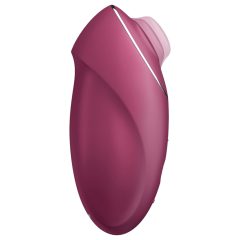   Satisfyer Tap & Climax 1 - 2-in-1 vibrator and clitoral stimulator (red)