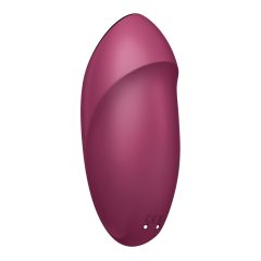   Satisfyer Tap & Climax 1 - 2-in-1 Vibrator and Clitoral Stimulator (Red)