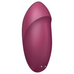   Satisfyer Tap & Climax 1 - 2-in-1 vibrator and clitoral stimulator (red)