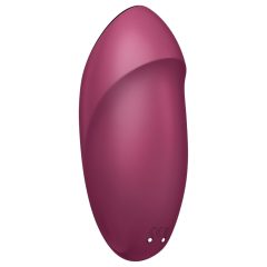   Satisfyer Tap & Climax 1 - 2-in-1 Vibrator and Clitoral Stimulator (Red)