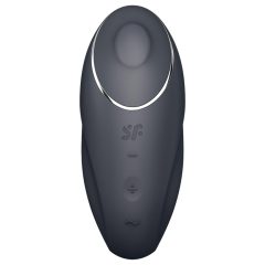   Satisfyer Tap & Climax 1 - 2-in-1 Vibrator and Clitoral Stimulator (Black)