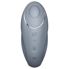   Satisfyer Tap & Climax 1 - 2in1 Vibrator and Clitoral Stimulator (Grey)