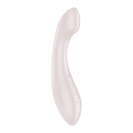 Satisfyer G-Force - Rechargeable, Waterproof G-Spot Vibrator (Beige)