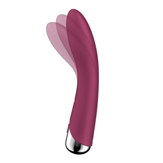 Satisfyer Spinning Vibe 1 - Rotating Head G-spot Vibrator (Red)