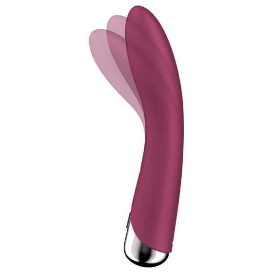 Satisfyer Spinning Vibe 1 - Rotating Head G-Spot Vibrator (Red)