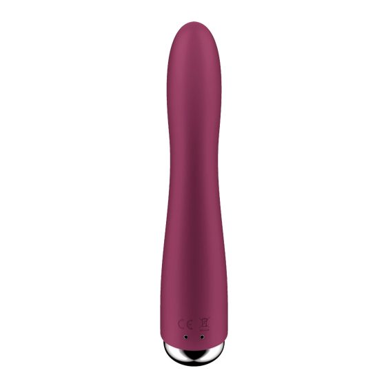 Satisfyer Spinning Vibe 1 - Rotating Head G-spot Vibrator (Red)