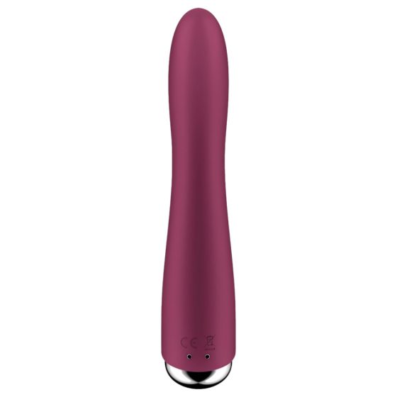 Satisfyer Spinning Vibe 1 - Rotating Head G-spot Vibrator (Red)