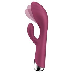   Satisfyer Spinning Rabbit 1 - Rotating Clitoral Vibrator (Red)