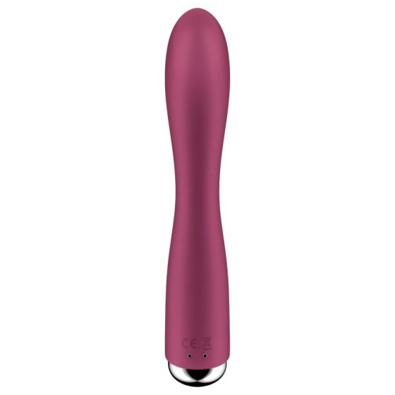 Satisfyer Spinning Rabbit 1 - rotating clitoral vibrator (red)