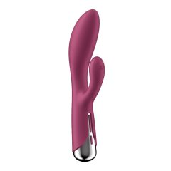   Satisfyer Spinning Rabbit 1 - Rotating Clitoral Vibrator (Red)