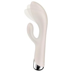   Satisfyer Spinning Rabbit 1 - Rotating Clitoral Vibrator (Beige)