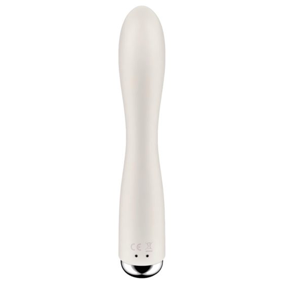 Satisfyer Spinning Rabbit 1 - Rotating Clitoral Vibrator (Beige)