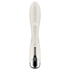   Satisfyer Spinning Rabbit 1 - Rotating Clitoral Vibrator (Beige)