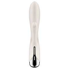   Satisfyer Spinning Rabbit 1 - Rotating Clitoral Vibrator (Beige)