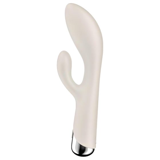 Satisfyer Spinning Rabbit 1 - Rotating Clitoral Vibrator (Beige)