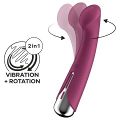 Satisfyer Spinning G-Spot 1 - Rotating G-spot Vibrator (Red)