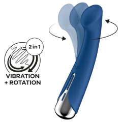   Satisfyer Spinning G-Spot 1 - Rotating G-Spot Vibrator (Blue)