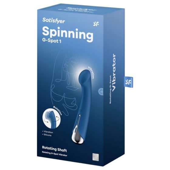 Satisfyer Spinning G-Spot 1 - Rotating G-Spot Vibrator (Blue)