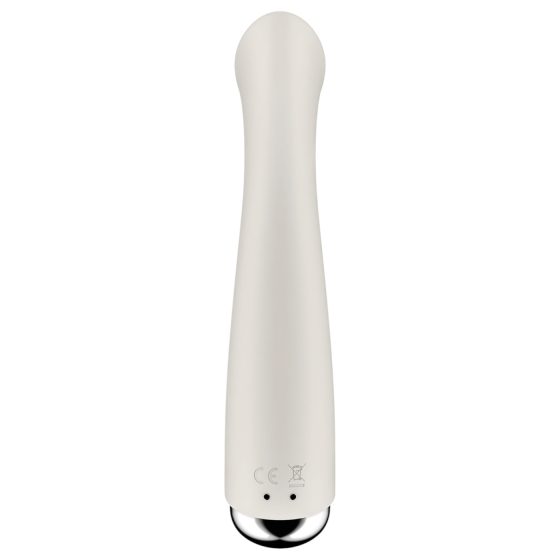 Satisfyer Spinning G-Spot 1 - rotating head G-spot vibrator (beige)