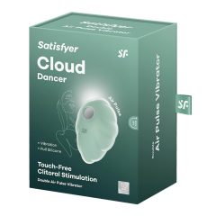   Satisfyer Cloud Dancer - Rechargeable Air-Pulse Clitoral Stimulator (Mint)