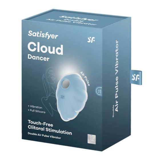 Satisfyer Cloud Dancer - Rechargeable Clitoral Stimulator (Blue)