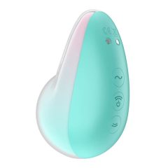   Satisfyer Pixie Dust - rechargeable air-wave clitoris stimulator (mint-pink)