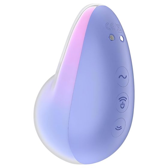 Satisfyer Pixie Dust - Rechargeable Air Pulse Clitoral Stimulator (Purple-Pink)