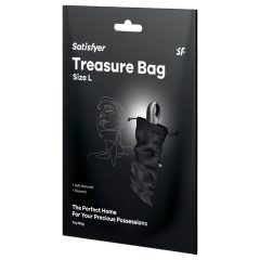   Satisfyer Treasure Bag L - sex toy storage bag - medium (black)