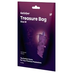 Satisfyer Treasure Bag M - Medium Purple Sex Toy Storage Bag