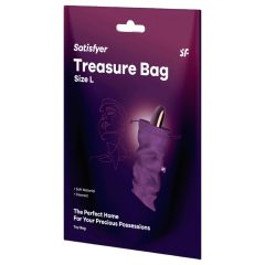   Satisfyer Treasure Bag L - Medium Storage Pouch for Sex Toys (Purple)