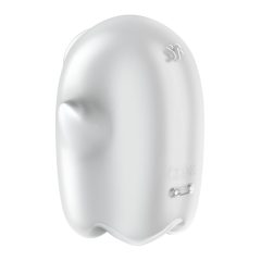   Satisfyer Glowing Ghost - Illuminated Air Pulse Clitoral Stimulator (White)