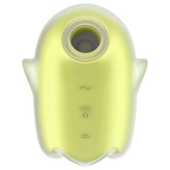   Satisfyer Glowing Ghost - Light-Up Air Pulse Clitoral Stimulator (Yellow)