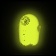   Satisfyer Glowing Ghost - Light-Up Air Pulse Clitoral Stimulator (Yellow)