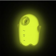   Satisfyer Glowing Ghost - Light-Up Air Pulse Clitoral Stimulator (Yellow)