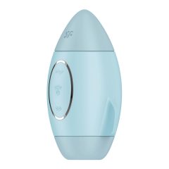   Satisfyer Mission Control - Rechargeable Air-Pulse Clitoral Stimulator (Blue)