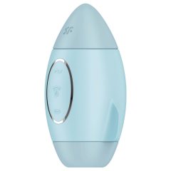   Satisfyer Mission Control - Rechargeable Air-Pulse Clitoral Stimulator (Blue)