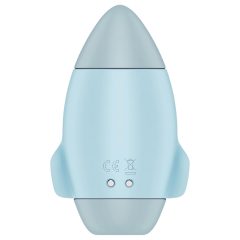   Satisfyer Mission Control - Rechargeable Air-Pulse Clitoral Stimulator (Blue)