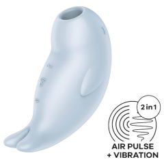   Satisfyer Seal You Soon - Rechargeable Air Pulse Clitoral Stimulator (Blue)