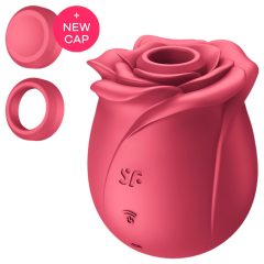   Satisfyer Pro 2 Rose Classic - Rechargeable Airwave Clitoral Stimulator (Red)