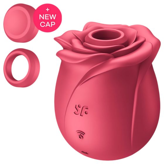 Satisfyer Pro 2 Rose Classic - Rechargeable Airwave Clitoral Stimulator (Red)