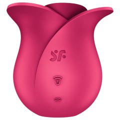   Satisfyer Pro 2 Rose Gold - Rechargeable Air Pulse Clitoral Stimulator (Red)