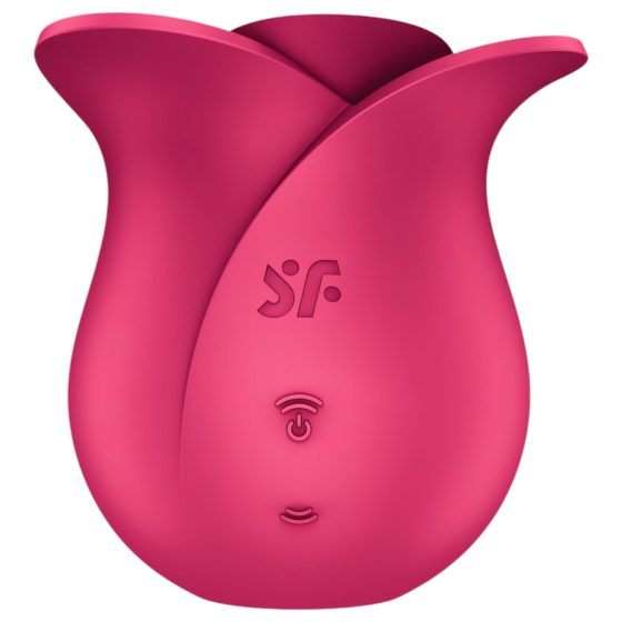 Satisfyer Pro 2 Rose Gold - Rechargeable Air Pulse Clitoral Stimulator (Red)