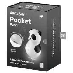   Satisfyer Pocket Panda - Air-Pulse Clitoral Stimulator (Black)