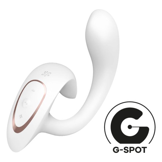 Satisfyer G for Goddess 1 - Clitoral and G-spot Vibrator (White)