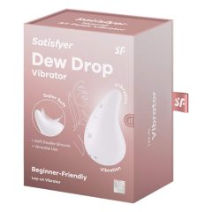   Satisfyer Dew Drop - Rechargeable, Waterproof Clitoral Vibrator (White)