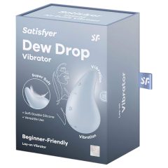   Satisfyer Dew Drop - rechargeable, waterproof clitoral vibrator (blue)