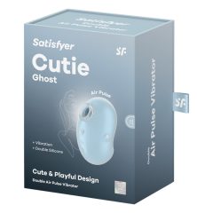   Satisfyer Cutie Ghost - Rechargeable Air Pulse Clitoral Stimulator (Blue)