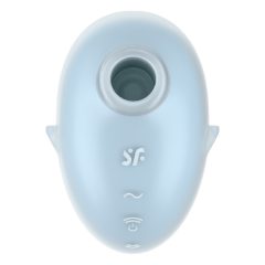   Satisfyer Cutie Ghost - Rechargeable Air Pulse Clitoral Stimulator (Blue)